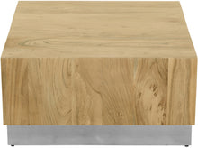 Load image into Gallery viewer, Acacia Chrome Coffee Table
