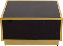 Load image into Gallery viewer, Glitz Black Faux Marble Coffee Table