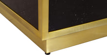 Load image into Gallery viewer, Glitz Black Faux Marble Coffee Table