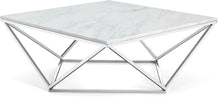 Load image into Gallery viewer, Skyler Chrome Coffee Table