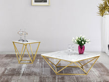 Load image into Gallery viewer, Mason Gold Coffee Table