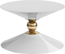 Load image into Gallery viewer, Malia White / Gold Coffee Table