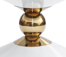 Load image into Gallery viewer, Malia White / Gold Coffee Table