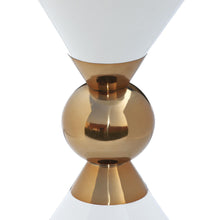 Load image into Gallery viewer, Malia White / Gold End Table
