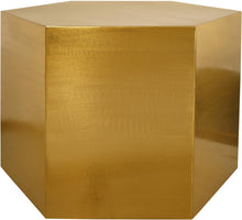 Load image into Gallery viewer, Hexagon Brushed Gold Coffee Table