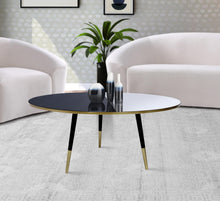 Load image into Gallery viewer, Reflection Gold / Black Coffee Table