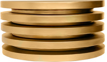 Load image into Gallery viewer, Levels Brushed Gold Coffee Table