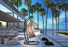 Load image into Gallery viewer, Tarzan Natural Color Outdoor Patio Double Swing Chair