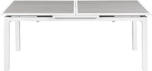 Load image into Gallery viewer, Nizuc Grey manufactured wood Outdoor Patio Extendable Aluminum Dining Table