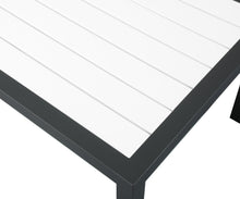 Load image into Gallery viewer, Nizuc White manufactured wood Outdoor Patio Aluminum Coffee Table