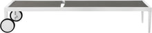 Load image into Gallery viewer, Nizuc Grey Mesh Waterproof Fabric Outdoor Patio Aluminum Mesh Chaise Lounge Chair