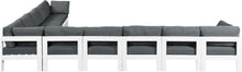Load image into Gallery viewer, Nizuc Grey Waterproof Fabric Outdoor Patio Modular Sectional