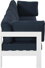Load image into Gallery viewer, Nizuc Navy Waterproof Fabric Outdoor Patio Modular Sofa