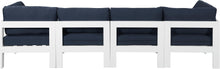 Load image into Gallery viewer, Nizuc Navy Waterproof Fabric Outdoor Patio Modular Sofa