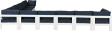 Load image into Gallery viewer, Nizuc Navy Waterproof Fabric Outdoor Patio Modular Sectional