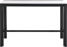 Load image into Gallery viewer, Nizuc White manufactured wood Outdoor Patio Aluminum Rectangle Bar Table