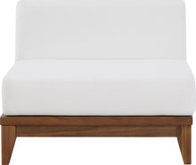Load image into Gallery viewer, Rio Off White Waterproof Fabric Outdoor Patio Modular Armless Chair