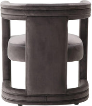 Load image into Gallery viewer, Blair Grey Velvet Accent Chair