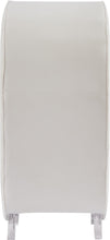 Load image into Gallery viewer, Crescent Cream Velvet Accent Chair