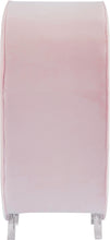 Load image into Gallery viewer, Crescent Pink Velvet Accent Chair