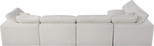 Load image into Gallery viewer, Serene Cream Linen Fabric Deluxe Cloud Modular Sectional