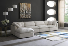 Load image into Gallery viewer, Plush Cream Velvet Standard Cloud Modular Sectional