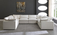 Load image into Gallery viewer, Plush Cream Velvet Standard Cloud Modular Sectional