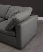 Load image into Gallery viewer, Plush Grey Velvet Standard Cloud Modular Sectional