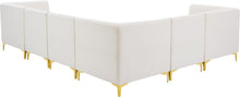Load image into Gallery viewer, Alina Cream Velvet Modular Sectional