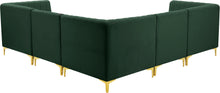 Load image into Gallery viewer, Alina Green Velvet Modular Sectional