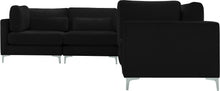 Load image into Gallery viewer, Julia Black Velvet Modular Sectional (6 Boxes)