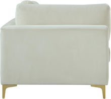 Load image into Gallery viewer, Julia Cream Velvet Modular Corner Chair