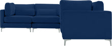 Load image into Gallery viewer, Julia Navy Velvet Modular Sectional (5 Boxes)