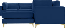 Load image into Gallery viewer, Julia Navy Velvet Modular Sectional (7 Boxes)