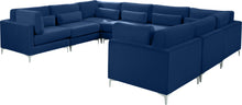 Load image into Gallery viewer, Julia Navy Velvet Modular Sectional (8 Boxes)