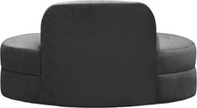 Load image into Gallery viewer, Mitzy Grey Velvet Loveseat
