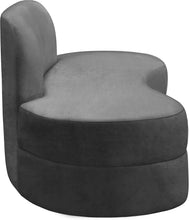 Load image into Gallery viewer, Mitzy Grey Velvet Sofa