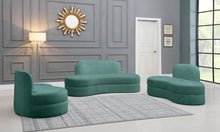 Load image into Gallery viewer, Mitzy Mint Velvet Loveseat