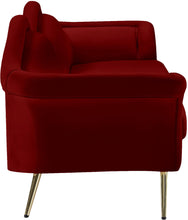 Load image into Gallery viewer, Lips Red Velvet Sofa