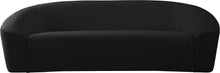 Load image into Gallery viewer, Riley Black Velvet Sofa