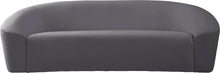 Load image into Gallery viewer, Riley Grey Velvet Sofa