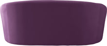 Load image into Gallery viewer, Riley Purple Velvet Loveseat