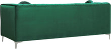 Load image into Gallery viewer, Isabelle Green Velvet Loveseat