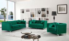 Load image into Gallery viewer, Isabelle Green Velvet Chair