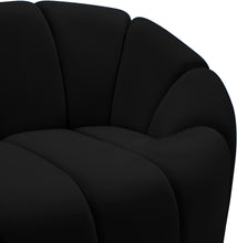 Load image into Gallery viewer, Elijah Black Velvet Chair