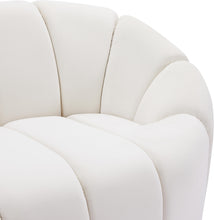 Load image into Gallery viewer, Elijah Cream Velvet Chair