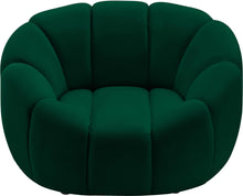 Load image into Gallery viewer, Elijah Green Velvet Chair