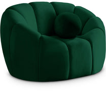 Load image into Gallery viewer, Elijah Green Velvet Chair
