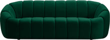 Load image into Gallery viewer, Elijah Green Velvet Sofa