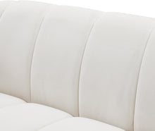 Load image into Gallery viewer, Elijah Cream Velvet Chair